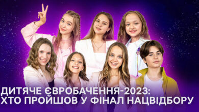 The finalists of the Ukrainian National Selection for Junior Eurovision 2023.