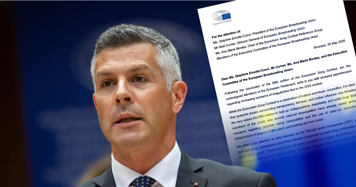 13 MEPs sign a letter to the EBU, calling for actions to tackle “credibility crisis” in Eurovision